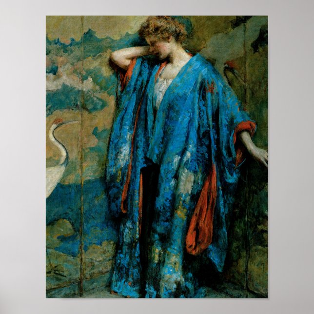 Blå och Gult Poster (Framsidan)