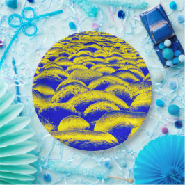 Blå och Gult Rockscape