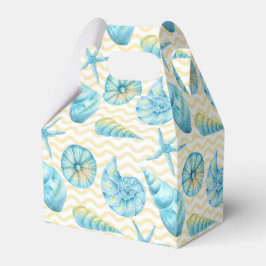 Blå och Gult Sjögräs och korallsjön Presentaskar