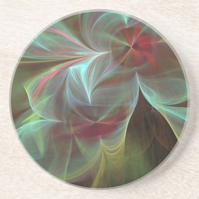 Blå och Gult Underlägg Sandsten (Framsidan)