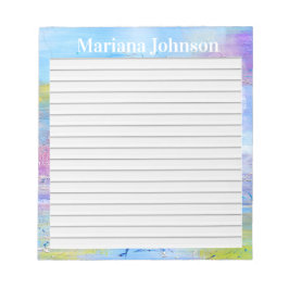 blå och lila abstrakt bakgrund med linjer anteckningsblock