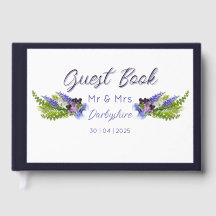 Blå och lila blomster 