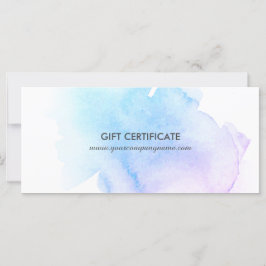 Blå- och Lila-certifikat för Stänk-gåva
