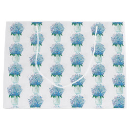 Blå och Lila Hydrangea