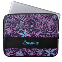 Blå och lila nyblommor