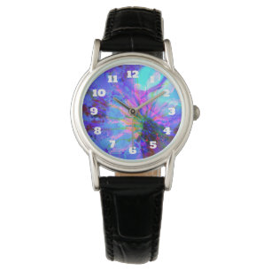 Blå och Lila - Utdrag design Armbandsur