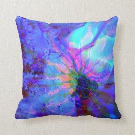 Blå och Lila - Utdrag design Kudde