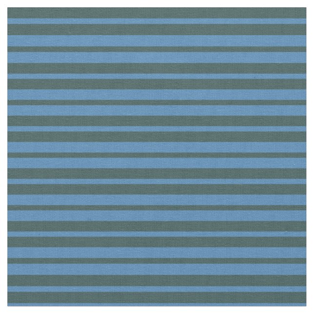 Blå och Mörk Slate Grått Färgad stripe Mönster Tyg (Närbild)