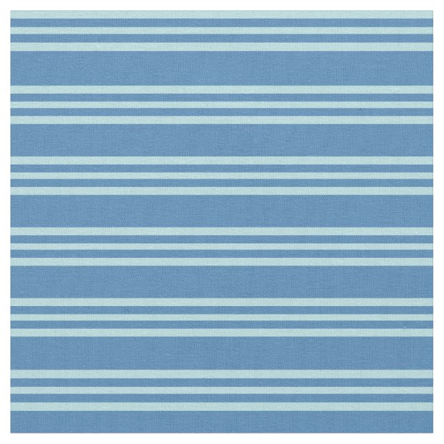 Blå och pulverblå Färgad stripe/lind Mönster Tyg (Närbild)