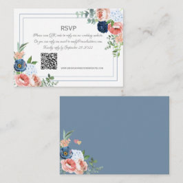 Blå och Ro Anteckningskort