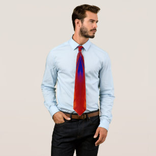 Blå och Röda ~ ursprunglig design ~ Tie Slips