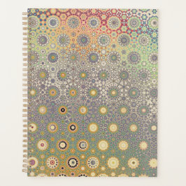 Blå och Rosa Persian Star Planner