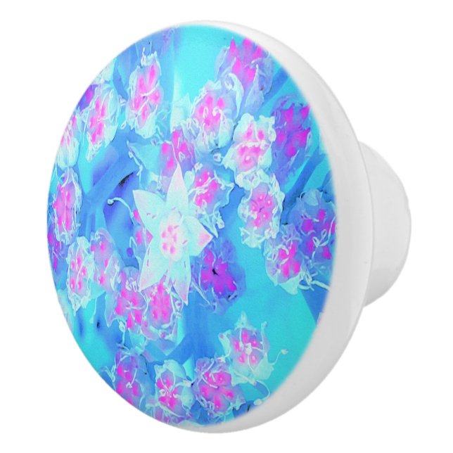 Blå och Shock rosa Succulent Underwater Sedum Knopp (Höger)