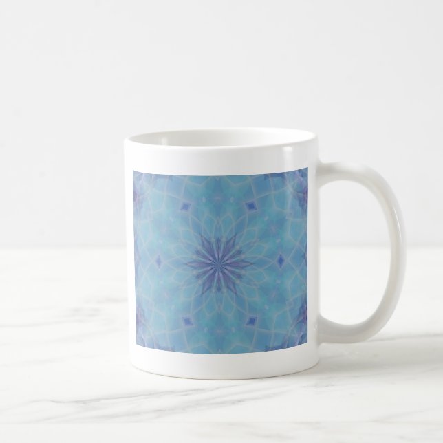 Blå och turkos kaffemugg (Höger)