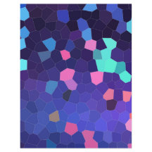 Blå och turkos - mosaik