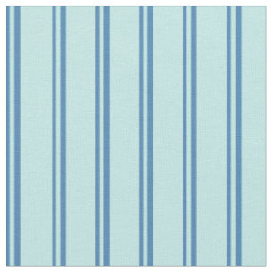 Blå och turkos stripe/Lintade Mönster Tyg
