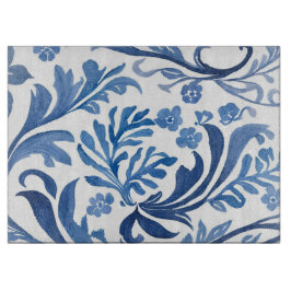 Blå och vit Blommigt | Chinoiserie Mönster