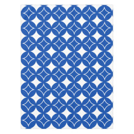 Blå och vit fartygspart mönster