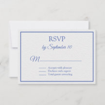 Blå och vit nautisk Thecke Bröllop