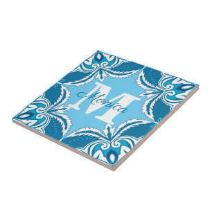 💙 blå och vit Porto Azulejos. Kakelplatta
