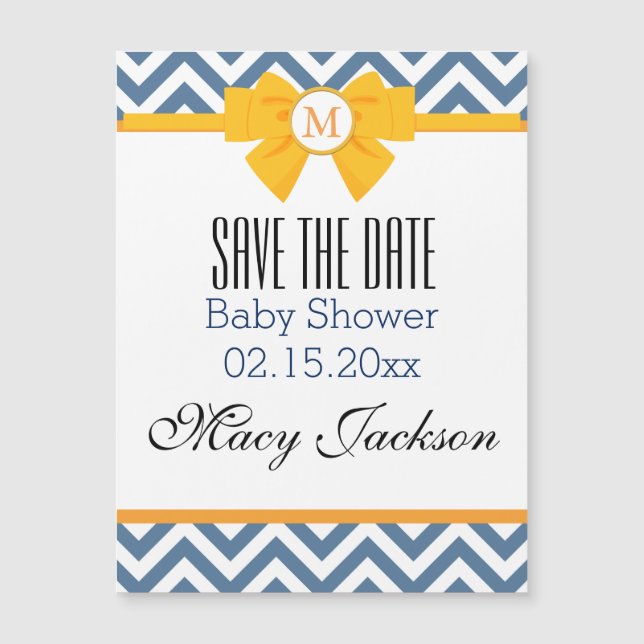 Blå och vit sicksack-mönster (Framsida)