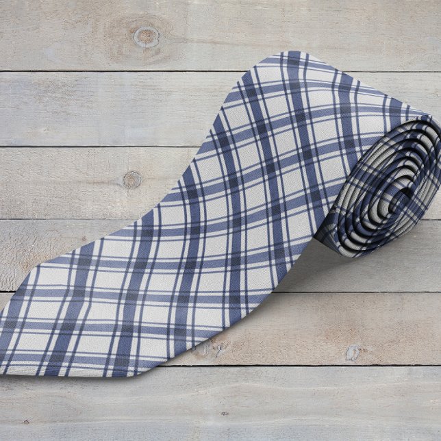 Blå och vit slips (Blue and White Neck Tie
)