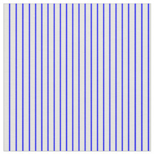 Blå och vit stripe Mönster Tyg
