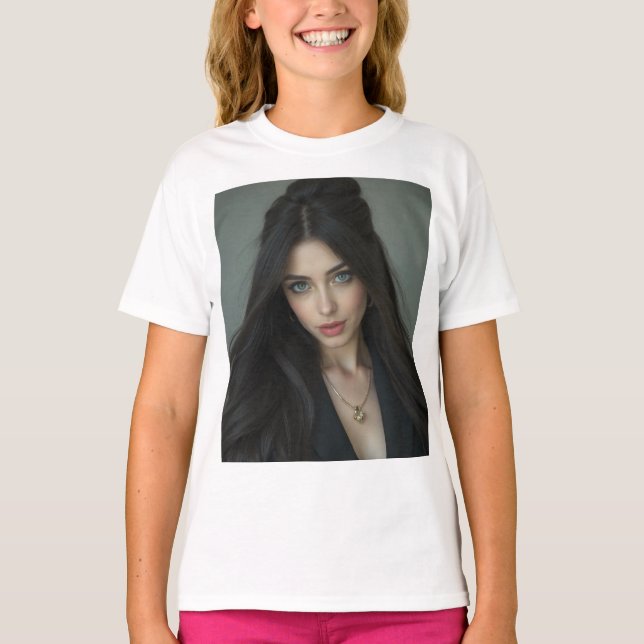 Blå Ögon 11 T Shirt (Framsida)