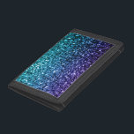 Blå Ombre faux glitter-sparkler<br><div class="desc">Vackert glamorös mörk och ljusblå glansig glitter-gnistor. Foto av cyan och mörk blått gnistor är inte glitter!</div>