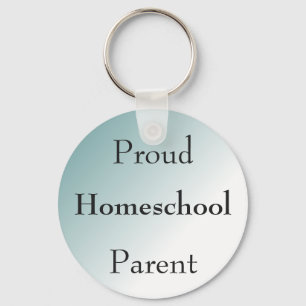 Blå ombre Homeschool-förälder Nyckelring
