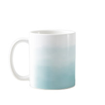 Blå ombre-vattenfärg