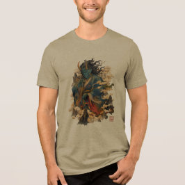 Blå Oni-demonkrigare | Japansk Yokai-mytologi T Shirt