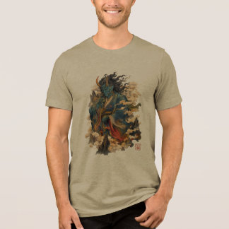 Blå Oni-demonkrigare | Japansk Yokai-mytologi T Shirt