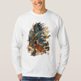 Blå Oni-demonkrigare | Japansk Yokai-mytologi T Shirt