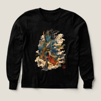 Blå Oni-demonkrigare | Japansk Yokai-mytologi T Shirt