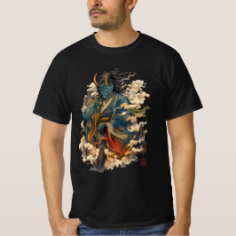 Blå Oni-demonkrigare | Japansk Yokai-mytologi T Shirt