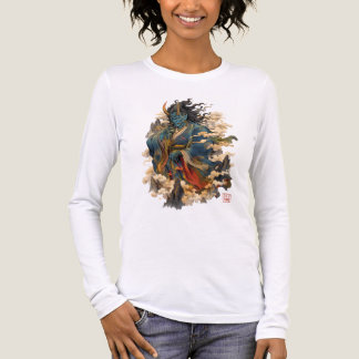 Blå Oni-demonkrigare | Japansk Yokai-mytologi T Shirt