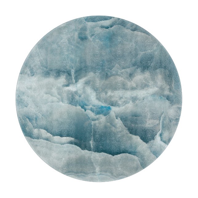 Blå onyxmarmor, abstrakt struktur. (Framsidan)