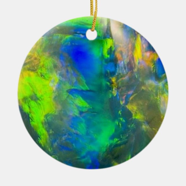 Blå opal Ornament (Framsidan)