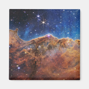 Blå/Orange Carina Nebula JWST Magnet