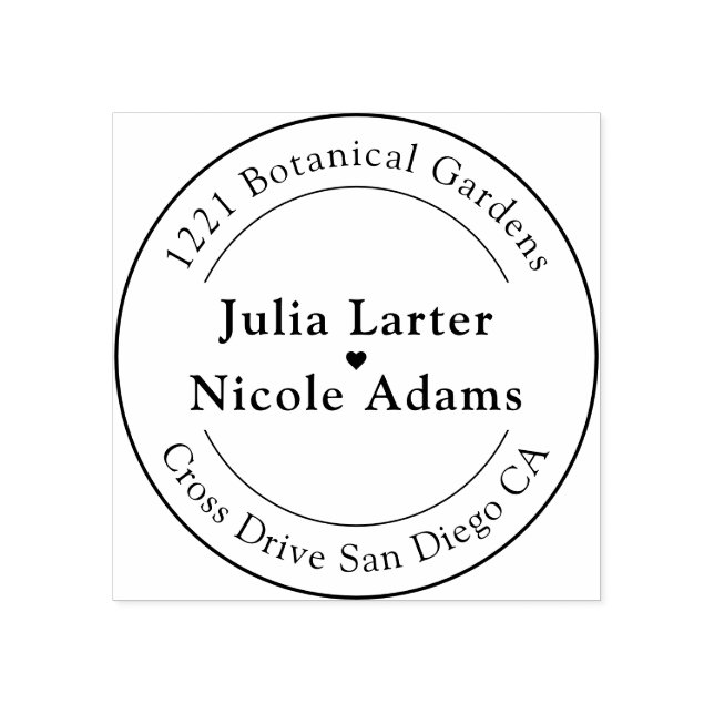 Blå Orange Vår Tulip Flowers Bröllop Stämpel (Tryck)