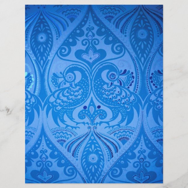 Blå orientaliska husdjur (Framsida)