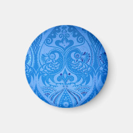 Blå orientaliska husdjur magnet