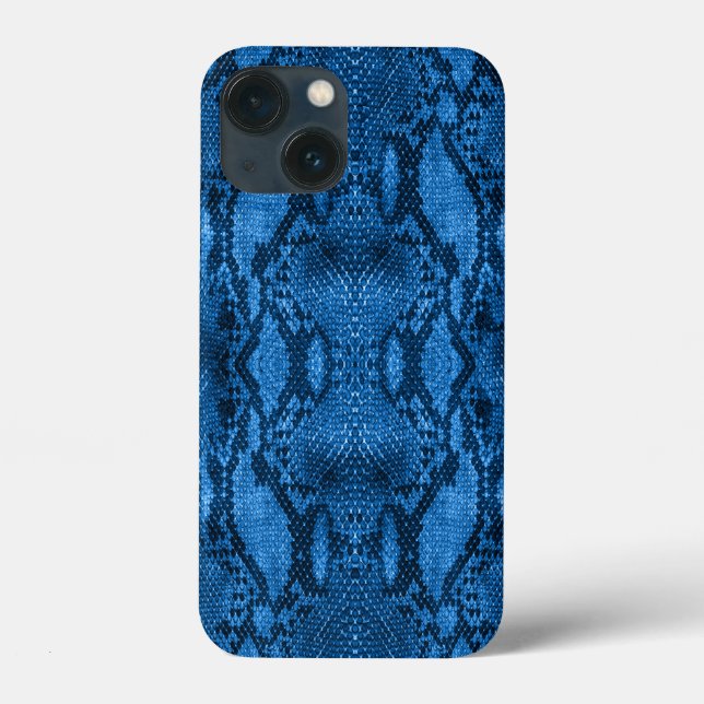 Blå Orm Skin Print  (Baksida)