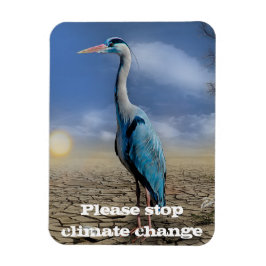 Blå öron i torka magnet