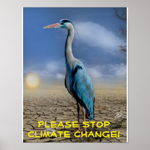Blå öron i torka poster