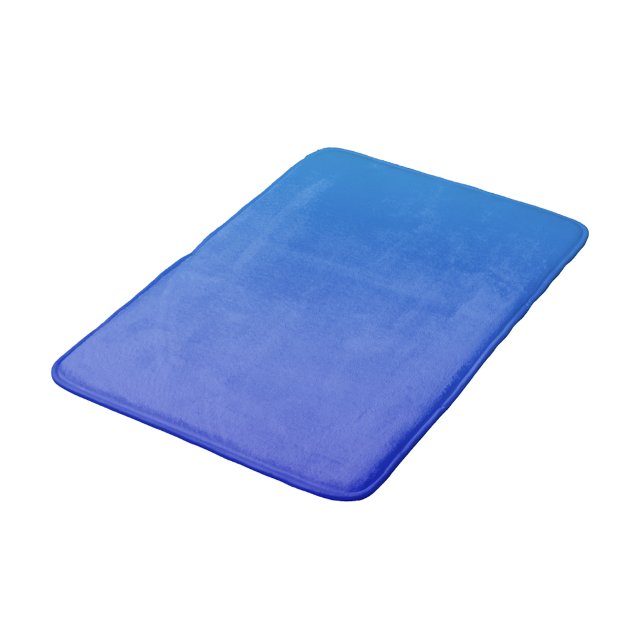 Blå övertoning Färg Badrumsmatta (Skapare uppladdad)