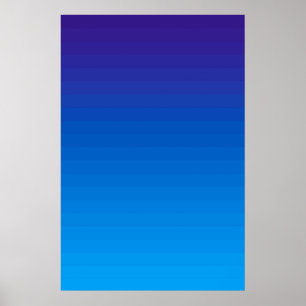 blå övertoning vågrät linjer rand poster