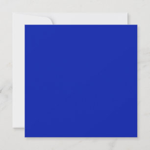 Blå (Pantone) (fast färg) Julkort
