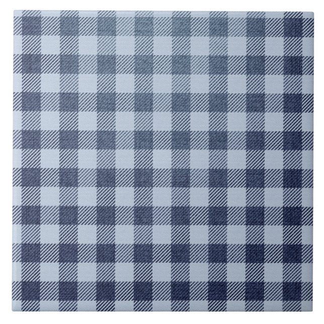 Blå pärla kakelplatta (Framsidan)